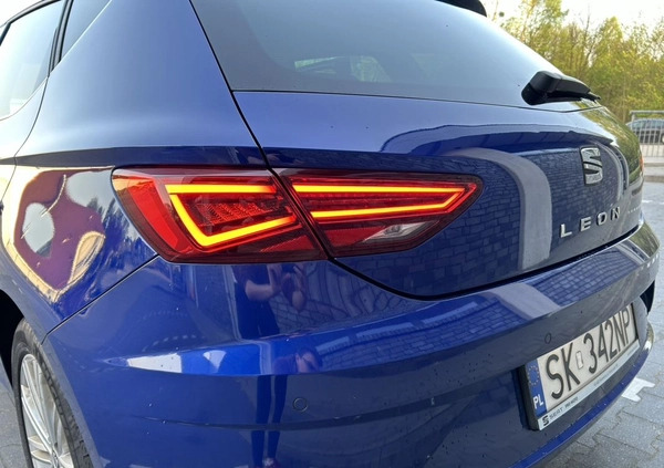 Seat Leon cena 49500 przebieg: 180000, rok produkcji 2018 z Katowice małe 154